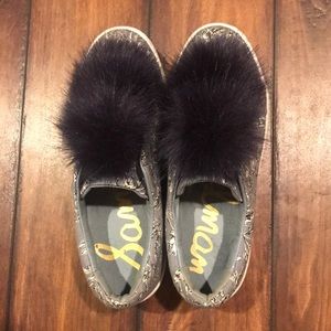 Sam Edelman Sneakers Pom Pom Size 7
